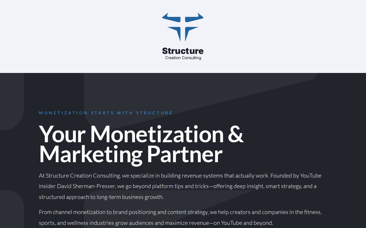Structure Creation Consulting